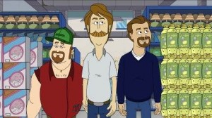 L to R: Larry The Cable Guy, Jeff Foxworthy, and Bill Engvall star in BOUNTY HUNTERS