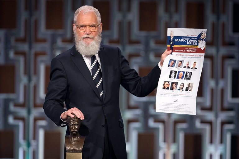 David Letterman Mark Twain
