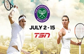 TSN Serves Up Live Multi-Court Coverage of WIMBLEDON, Beginning July 2