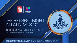 TLN Media Group Presents the Exclusive Canadian Broadcast of the 26th Annual LATIN GRAMMY Awards